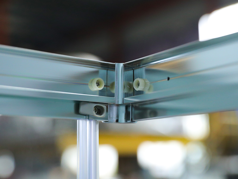 RE kromirani aluminijski okvir od kaljenog stakla četvrtasta klizna tuš kabina s kadom RE kromirani aluminijski okvir od kaljenog stakla četvrtasta klizna tuš kabina s kadom