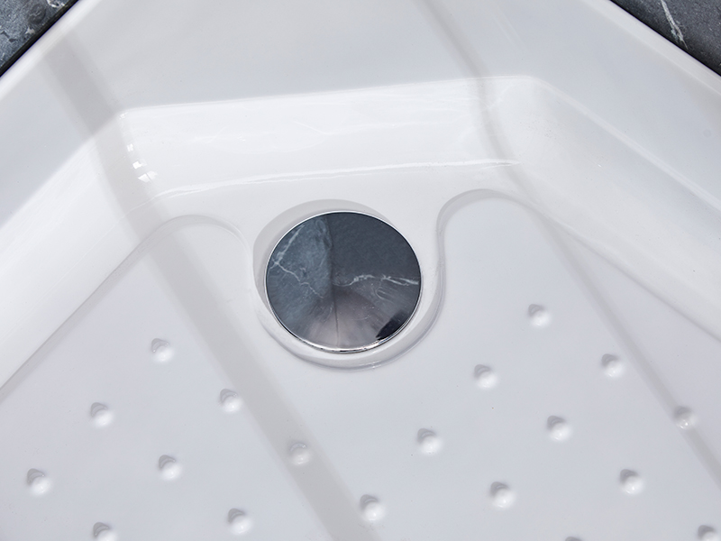 SE klizna staklena vrata za tuš kabinu, crni aluminijski profil SE klizna staklena vrata za tuš kabinu, crni aluminijski profil