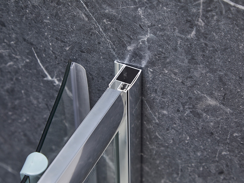 Klizna tuš kabina SE s kromiranim aluminijskim profilom za kupaonicu Klizna tuš kabina SE s kromiranim aluminijskim profilom za kupaonicu